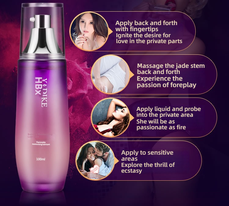 Yadiek Passion Heat Sensitive Hyaluronic Acid Moisturizing and Erotic Stimulating Lubricant 100ml