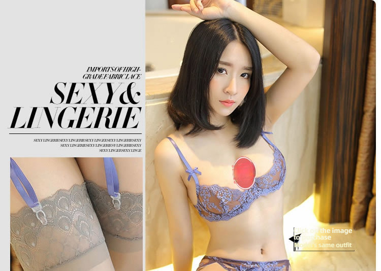 Feimu 15D silicone oiled lace lace long tube socks