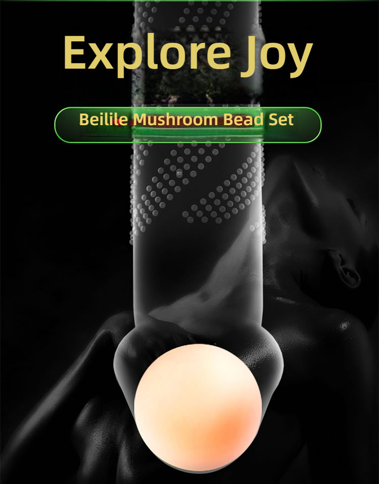 Beilile Mushroom Ball Condom Medium 10 pieces/box