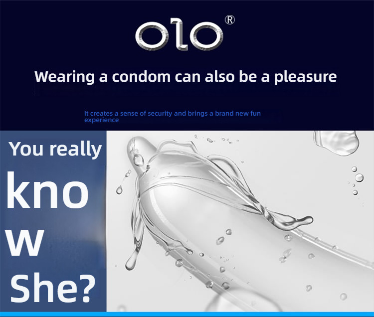 OLO Double Bead (in bead+soft bead) Condom 1 piece/box