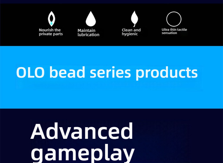 OLO Double Bead (in bead+soft bead) Condom 1 piece/box
