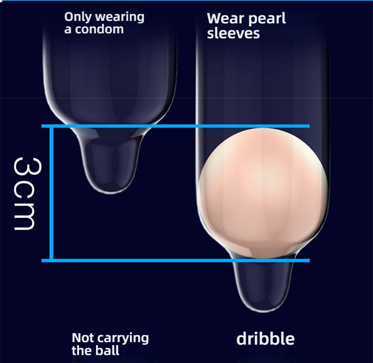 OLO Double Bead (in bead+soft bead) Condom 1 piece/box