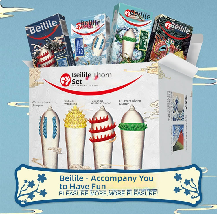 Beilile Thorn Set Four Little Dragons Fun Set 3-piece set