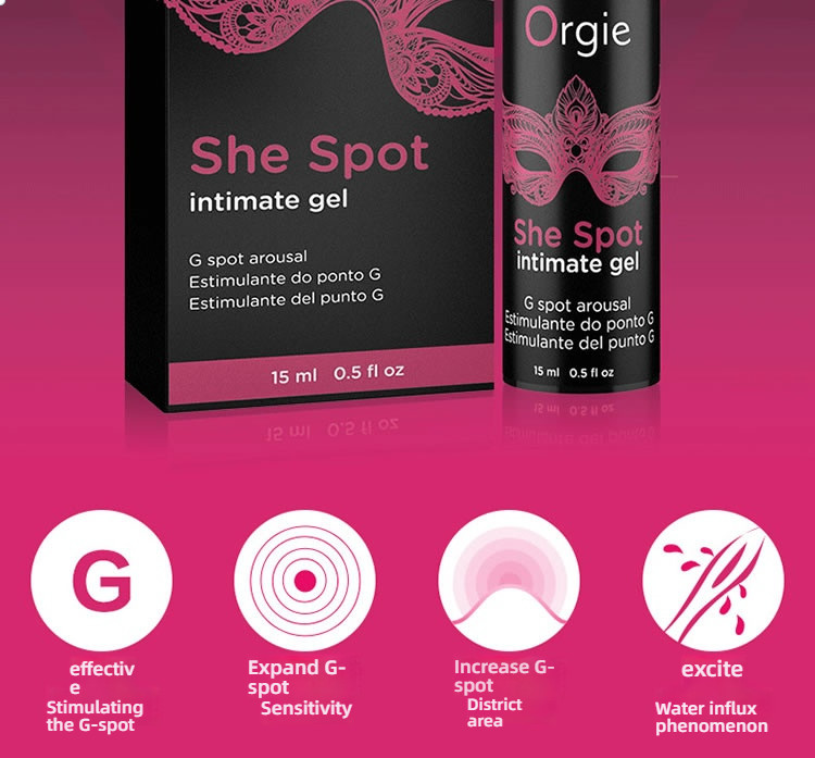 Orgie Portugal Imported High Tide G-Spot Pleasure Liquid 15ml