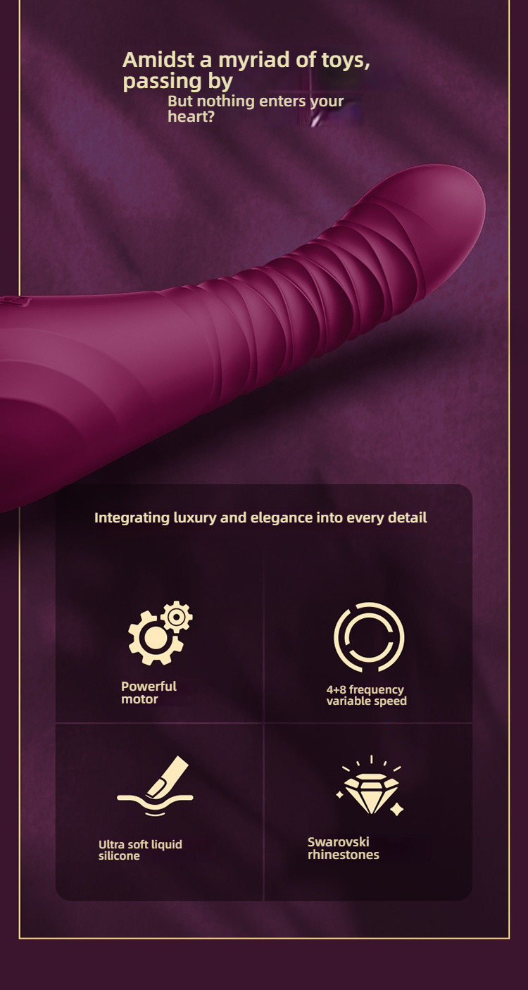 ZALO KING High end Stretching and Pulling G-spot Stunning Rod