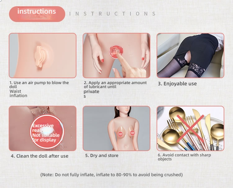 Wonani sexy secretary professional OL silicone large chest simulation handsome male inflatable doll 155cm