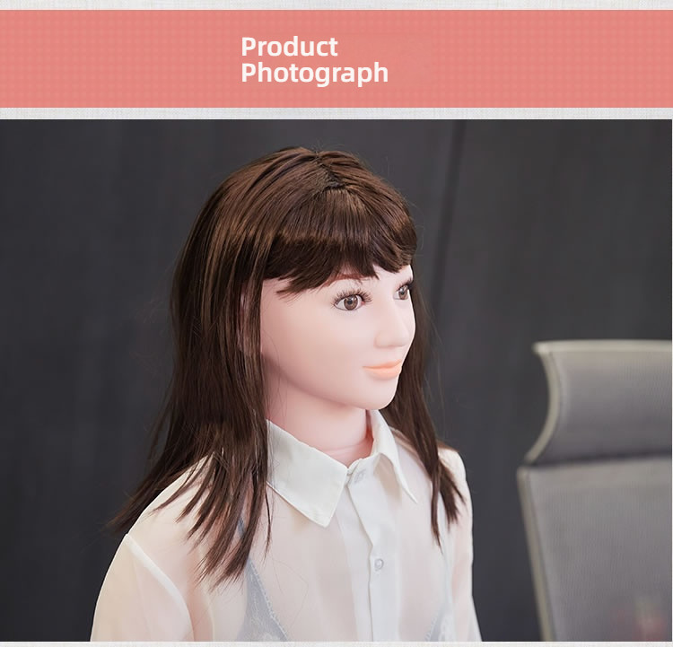 Wonani sexy secretary professional OL silicone large chest simulation handsome male inflatable doll 155cm