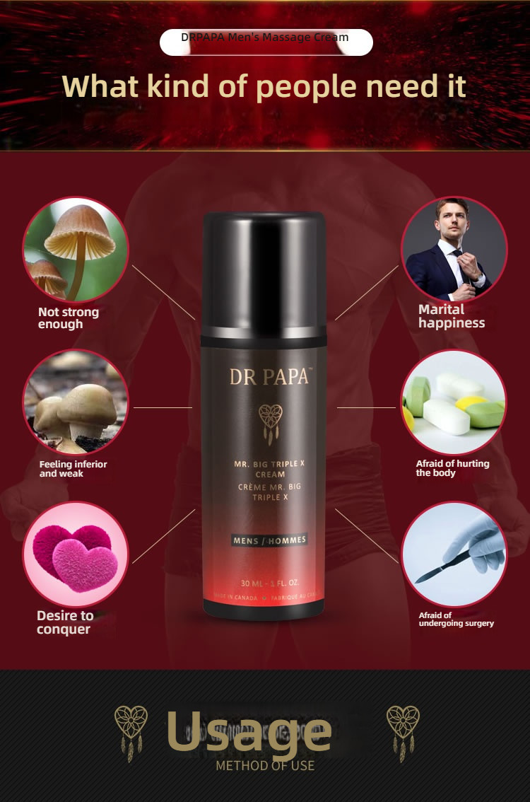 Dr. Papa Imported Male Nourishing Massage Cream 30ml