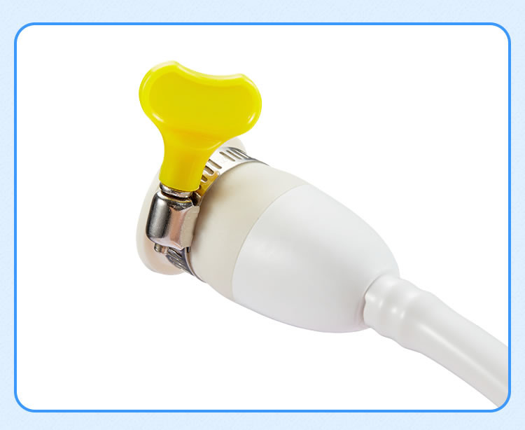 COC artifact reverse mold flushing rod