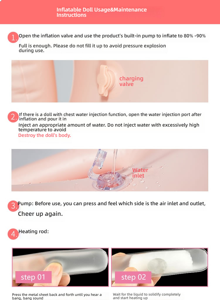 Vivian GuLing JingGua Integrated Seamless Silicone Inflatable Doll 165cm
