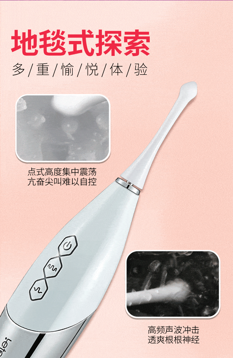 Thunder Scream Ultrasonic High Frequency Private Area Teasing Shock Device