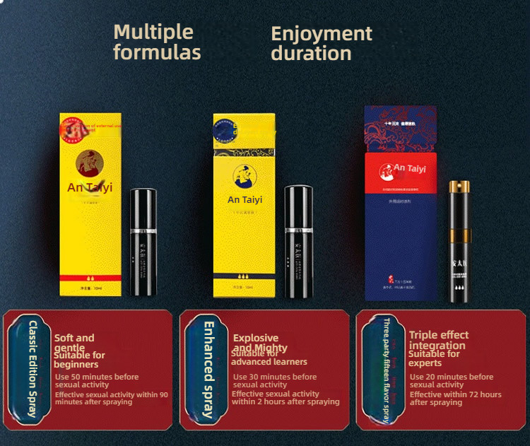 Antai Medicine Chinese Three Directions and Fifteen Flavors Herbal Medicine External Delay Spray 8ml