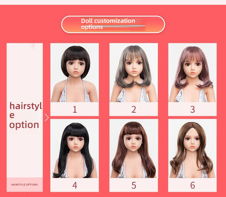 Wonani Cute Nini Jiao Small Solid Doll 110cm