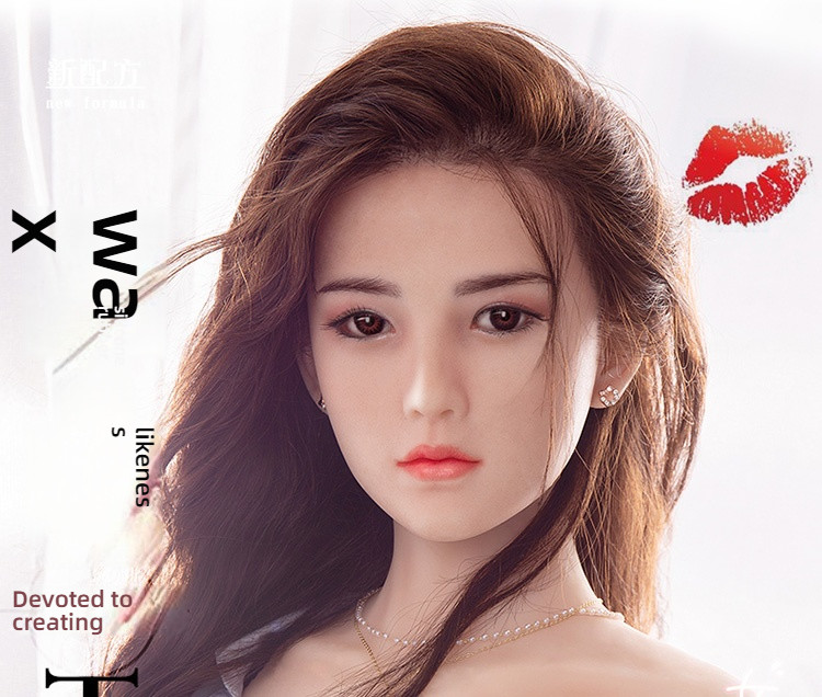 MYDOLL Trendy Shadow Kumiko Silicone Head Hair Transplant+Skin Simulation Meridian Solid Doll
