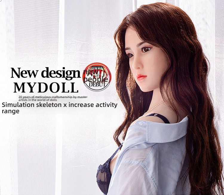 MYDOLL Trendy Shadow Kumiko Silicone Head Hair Transplant+Skin Simulation Meridian Solid Doll