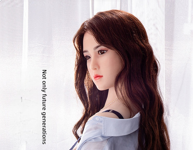 MYDOLL Trendy Shadow Kumiko Silicone Head Hair Transplant+Skin Simulation Meridian Solid Doll