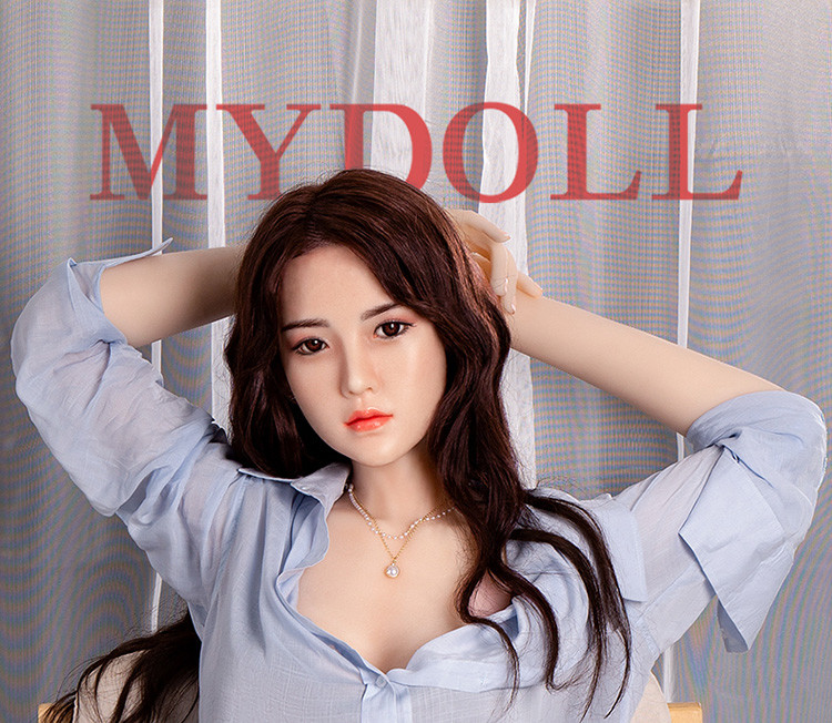 MYDOLL Trendy Shadow Kumiko Silicone Head Hair Transplant+Skin Simulation Meridian Solid Doll