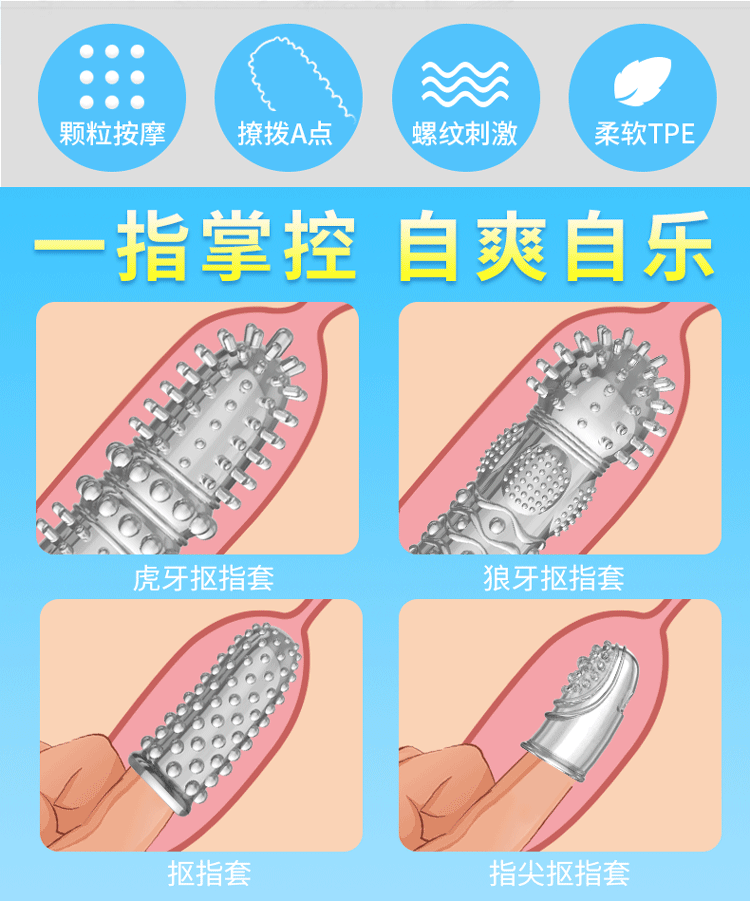 Pleasing A/G points with passionate finger cots