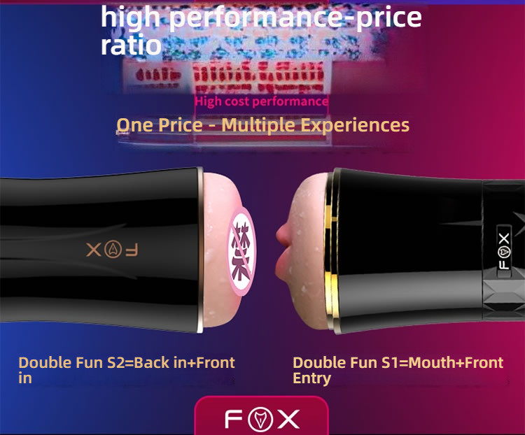 FOX Double Fun S2 Double Hole Imported Shocking Pronunciation Airplane Cup