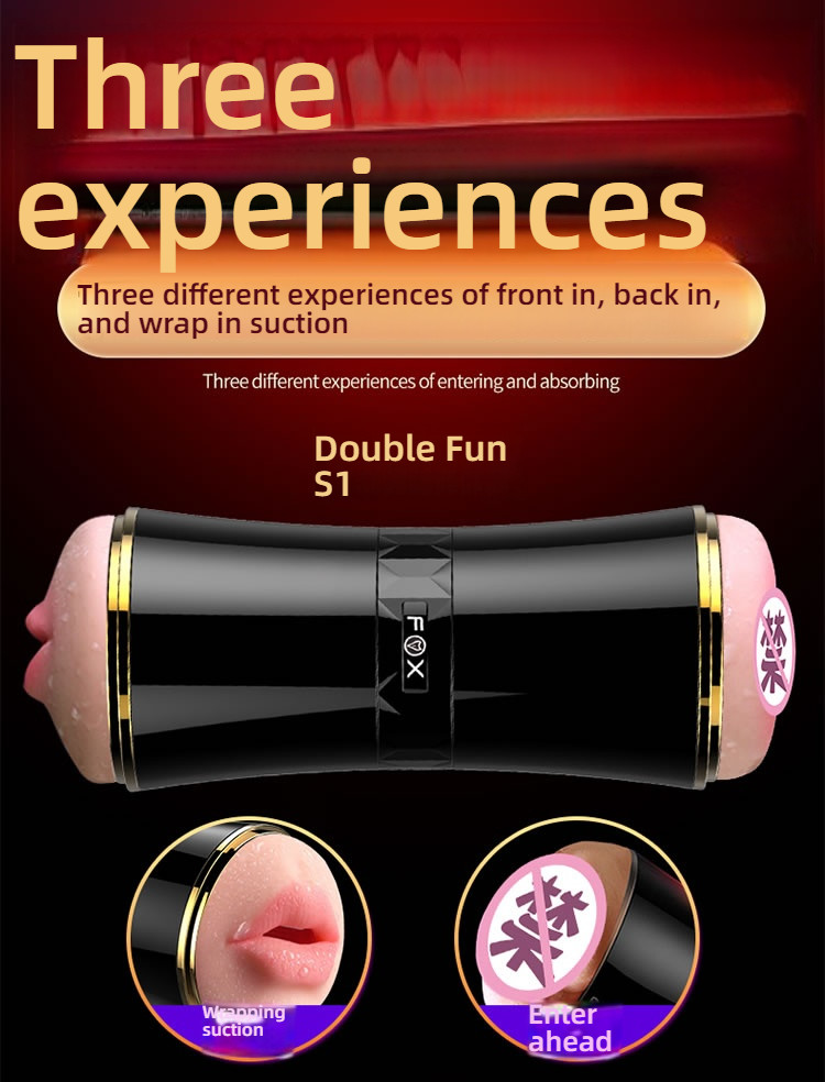 FOX Double Fun S2 Double Hole Imported Shocking Pronunciation Airplane Cup