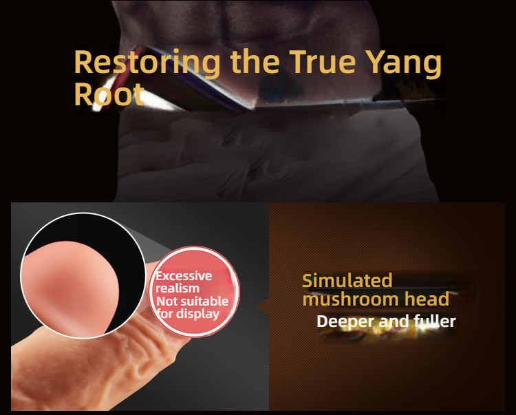 Male god Reagan rabbit ear alien simulation penis, available in large, medium, and small sizes
