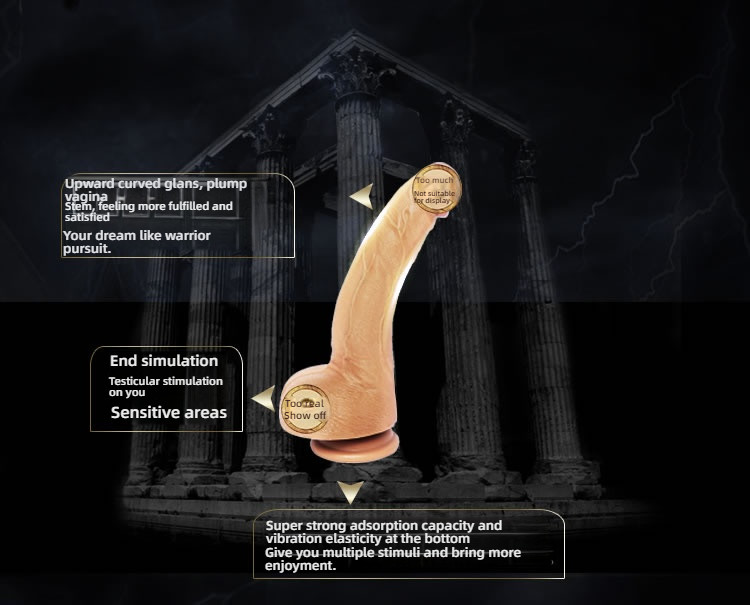 COC Spartan Spear 10 frequency strong earthquake high moral simulation penis