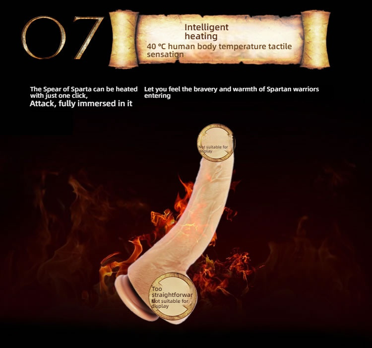 COC Spartan Spear 10 frequency strong earthquake high moral simulation penis