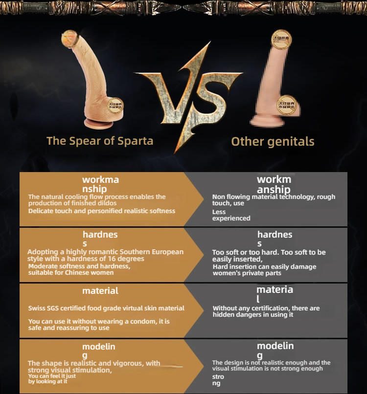 COC Spartan Spear 10 frequency strong earthquake high moral simulation penis