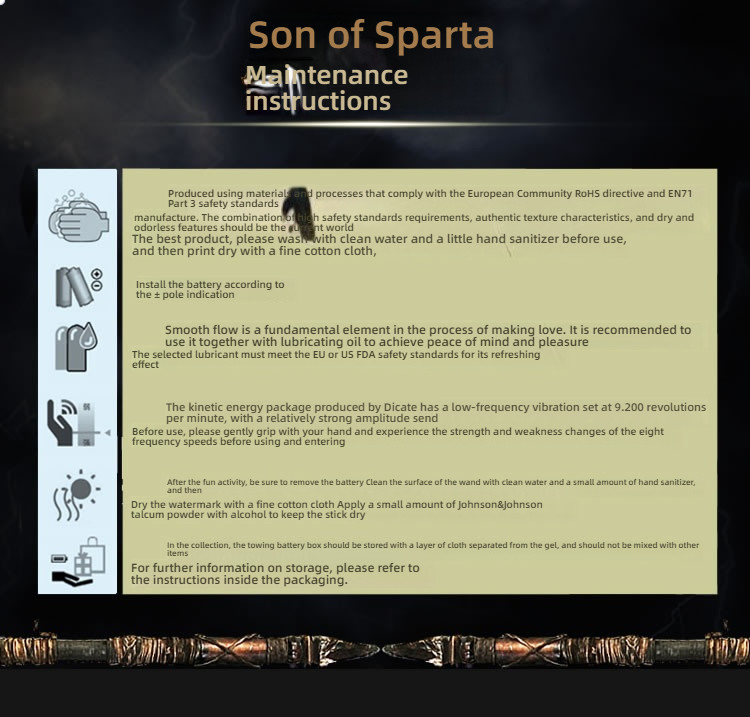 COC Spartan Spear 10 frequency strong earthquake high moral simulation penis