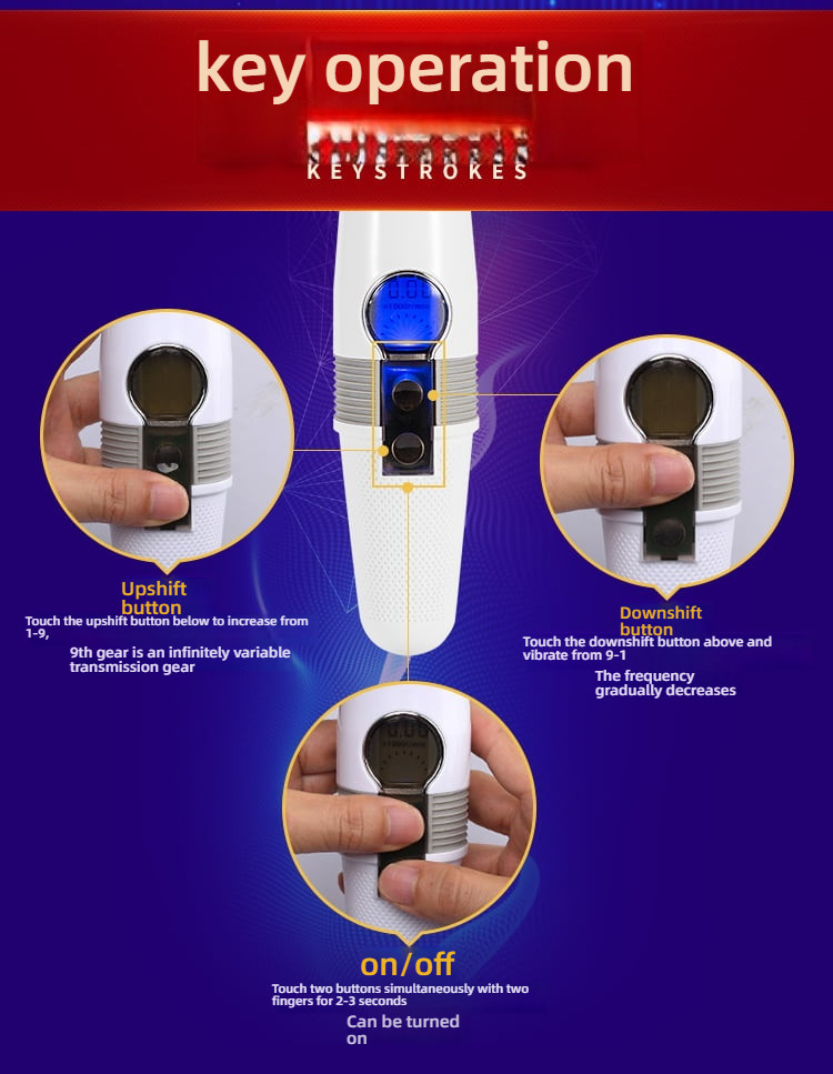 Logue LED Touchscreen Big Head Strong Motion AV Rod