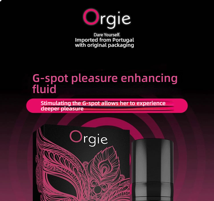Orgie Portugal Imported High Tide G-Spot Pleasure Liquid 15ml