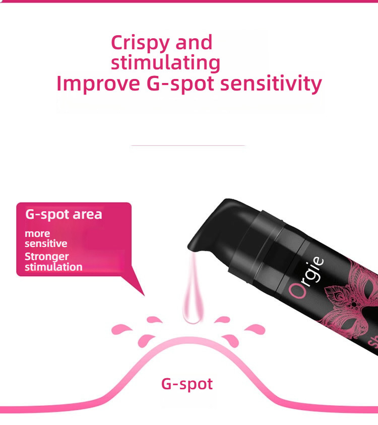 Orgie Portugal Imported High Tide G-Spot Pleasure Liquid 15ml