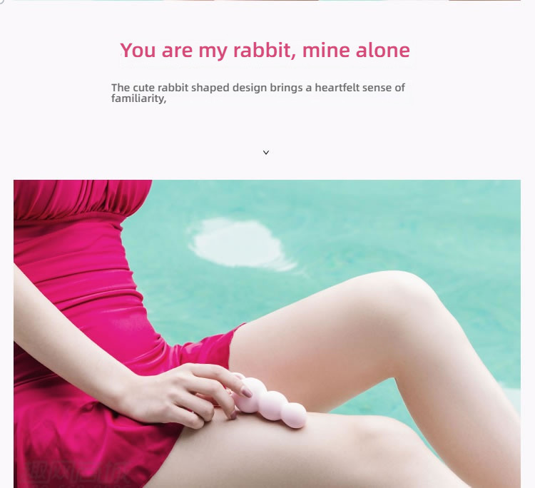 Thunder Cute Rabbit Anal Stopper Rear Court Pulling Bead Stunning Bar Multiple Options to Choose from