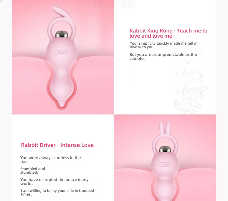 Thunder Cute Rabbit Anal Stopper Rear Court Pulling Bead Stunning Bar Multiple Options to Choose from