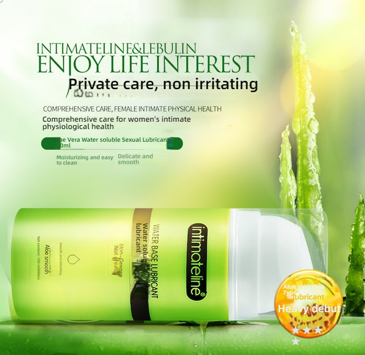 Intimateline Smooth Aloe Vera Essence Care Water Soluble Lubricant 100ML