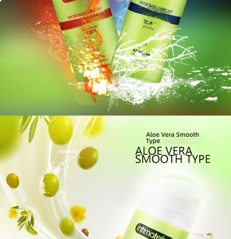 Intimateline Smooth Aloe Vera Essence Care Water Soluble Lubricant 100ML