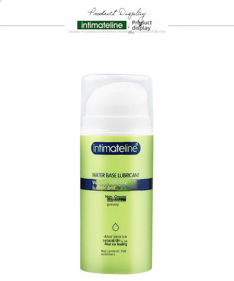 Intimateline Smooth Aloe Vera Essence Care Water Soluble Lubricant 100ML
