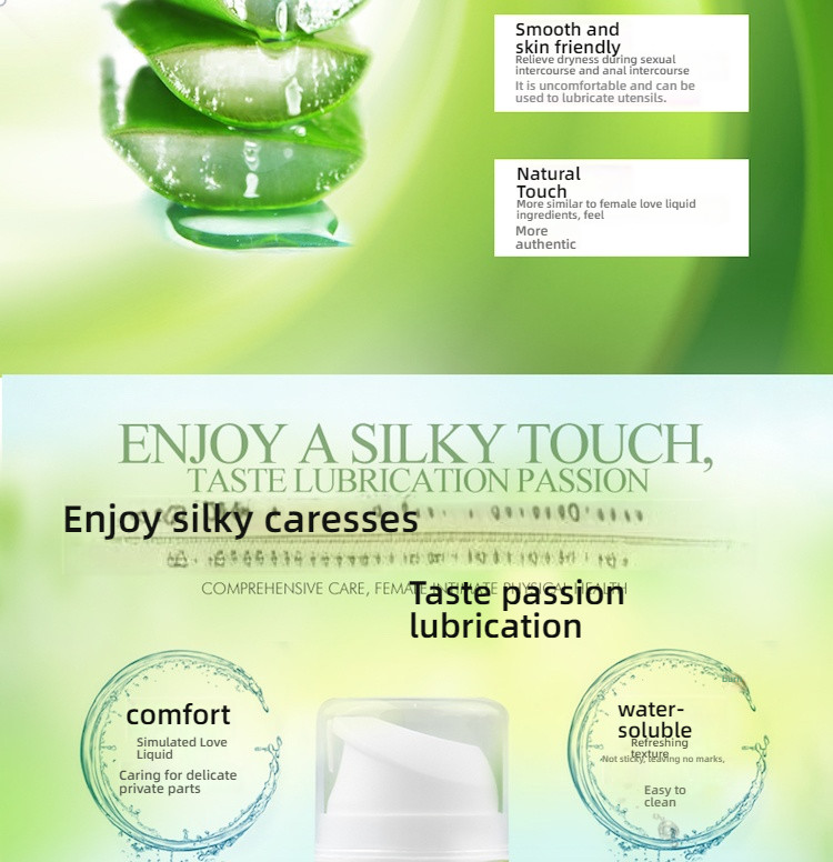 Intimateline Smooth Aloe Vera Essence Care Water Soluble Lubricant 100ML