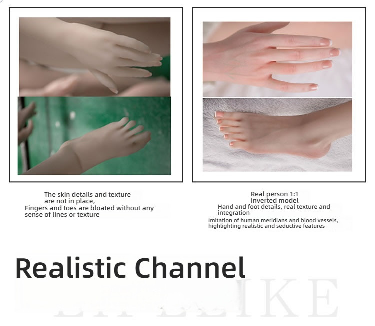 MYDOLL Trendy Shadow Kumiko Silicone Head Hair Transplant+Skin Simulation Meridian Solid Doll