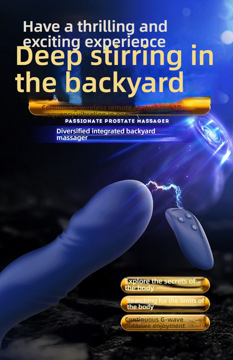 DMM Assault: Remote Controlled Anal Stopper for Prostate Stimulation in the Posterior Chamber