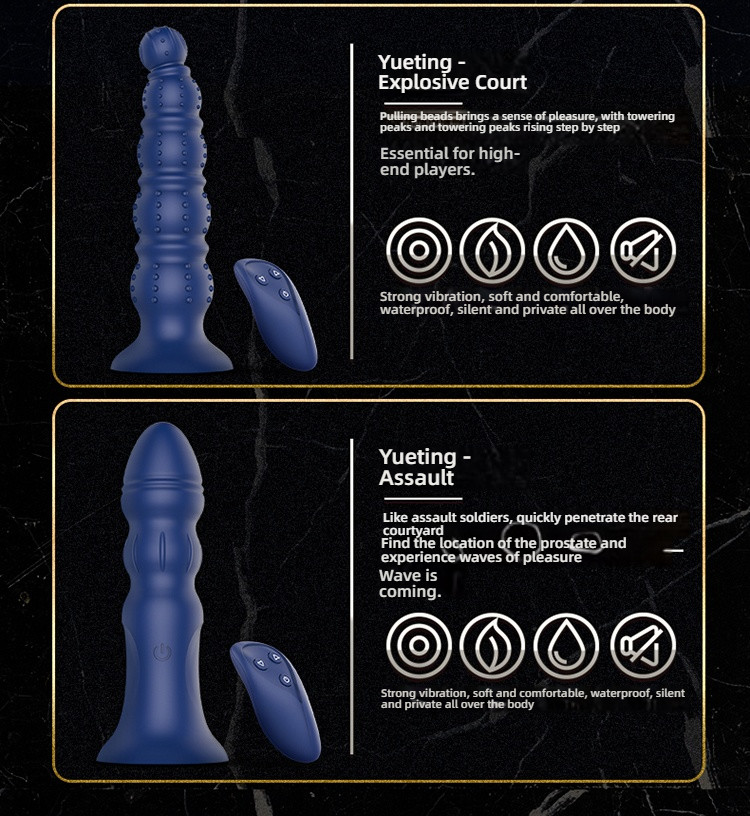 DMM Assault: Remote Controlled Anal Stopper for Prostate Stimulation in the Posterior Chamber