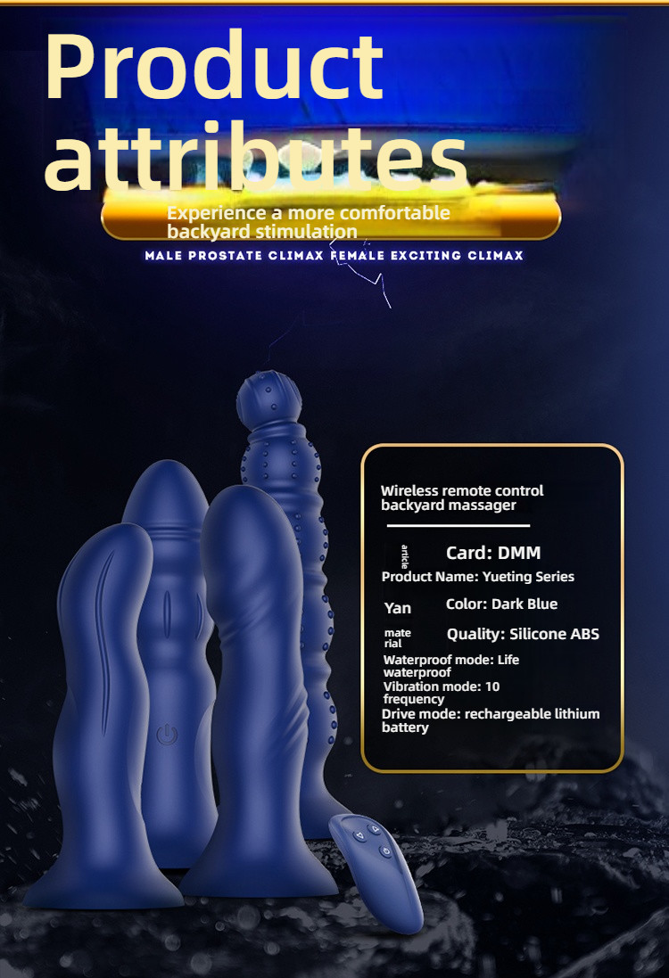 DMM Assault: Remote Controlled Anal Stopper for Prostate Stimulation in the Posterior Chamber