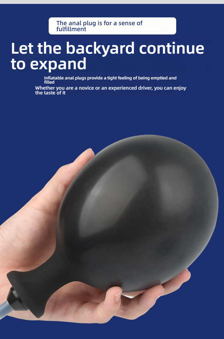 Yunman expansion, expansion, shock stimulation, electric inflatable anal plug