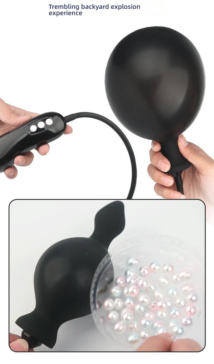Yunman expansion, expansion, shock stimulation, electric inflatable anal plug