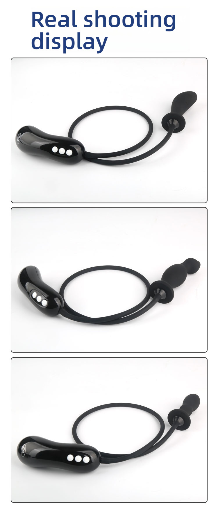 Yunman expansion, expansion, shock stimulation, electric inflatable anal plug