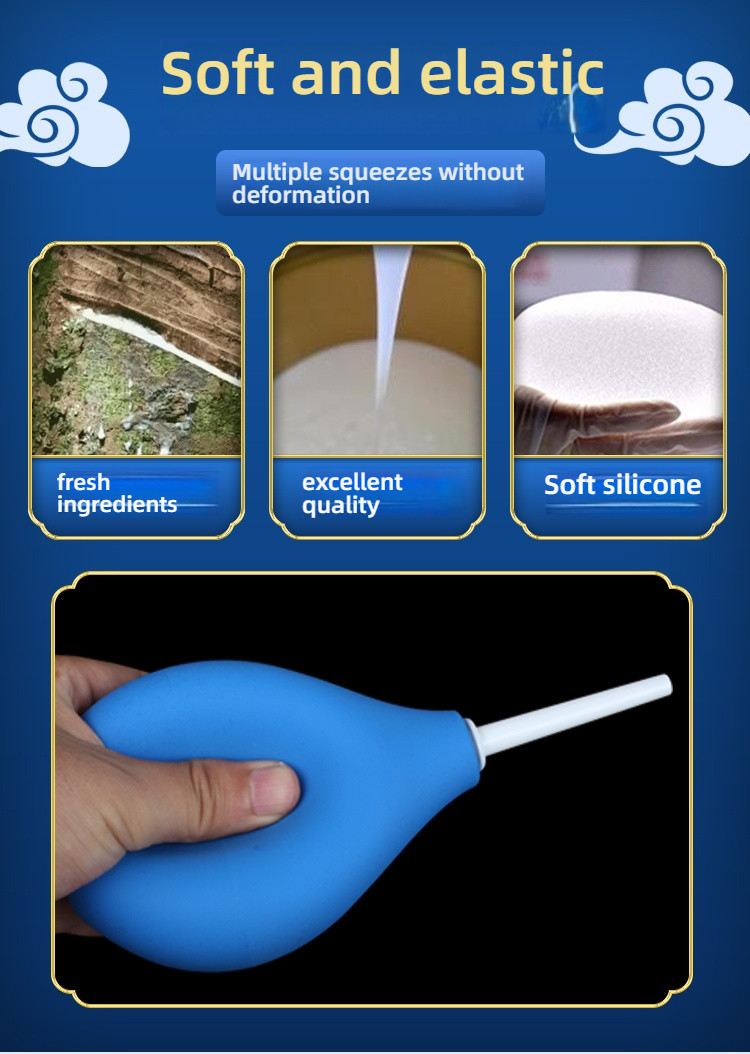 Yunman enema cleaning spherical anal flushing device
