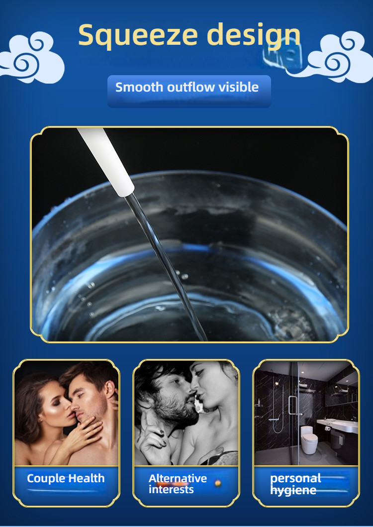 Yunman enema cleaning spherical anal flushing device