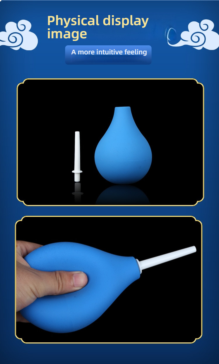 Yunman enema cleaning spherical anal flushing device