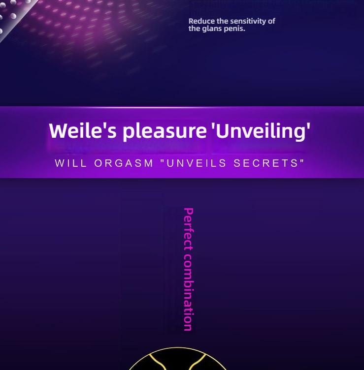 Weille Double Pearl Wolf Teeth Condom