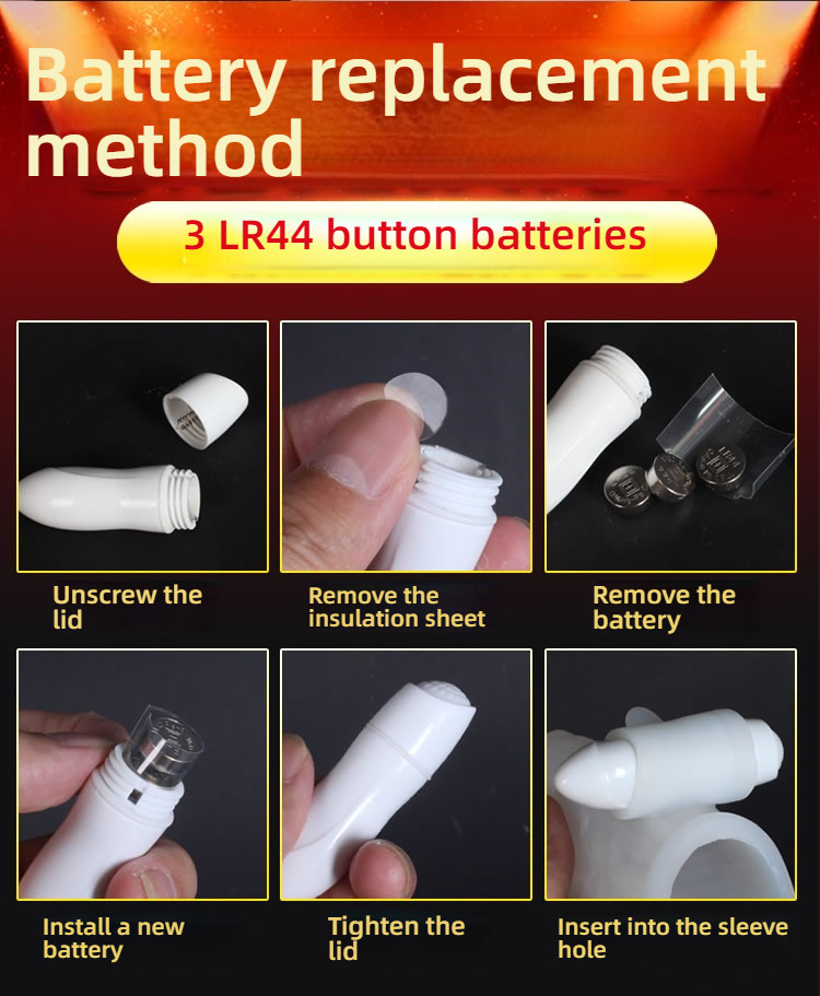 Pleasing self-lubricating white jade condom (making her scream), thickening and increasing penis condom